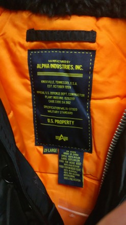Теплая зимняя куртка Alpha Industries N-3B Slim Fit USA. Оригинал.
Выполнена из. . фото 4