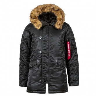 Теплая зимняя куртка Alpha Industries N-3B Slim Fit USA. Оригинал.
Выполнена из. . фото 2