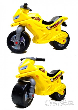 Мотоцикл 2-х колісний лимонний Орион 68*28,5*47см /1/ Работаем с 2011 годаБлагод. . фото 1