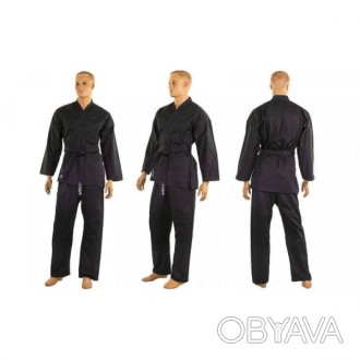 
Тип: тренировочная форма для занятий единоборствами;
Комплектация: куртка-кимон. . фото 1