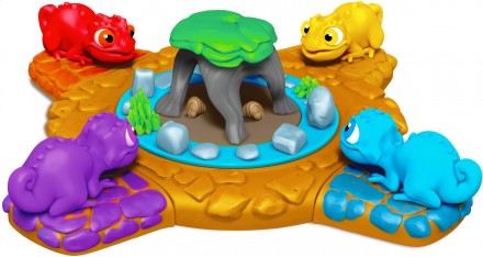 Детская настольная электронная игра Голодные Хамелеоны, Splash Toys ST30110. Киев. фото 1 Детская настольная электронная игра Голодные Хамелеоны, Splash Toys ST30110. Киев. фото 1