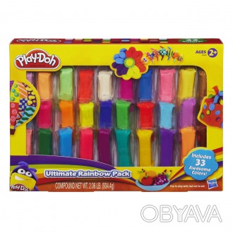 
Play-Doh Набор пластилина "Радуга" от Hasbro В наборе: 33 кусочка пластилина ра. . фото 1