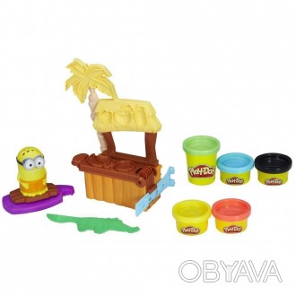 
Отдыхайте весело на тропическом острове с этим набором пластилина Play-Doh! Соз. . фото 1