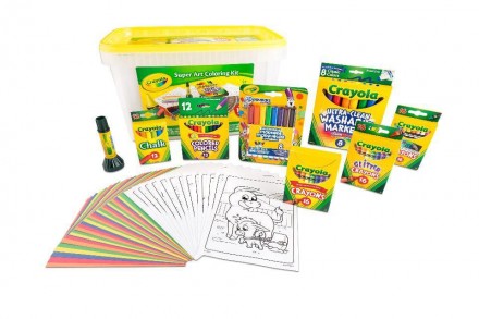 Набор Crayola Super Art Coloring Kit. Київ. фото 1 Набор Crayola Super Art Coloring Kit. Київ. фото 1