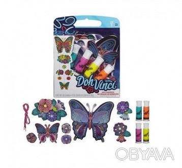 Набор для творчества Настенное украшение Бабочки Hasbro DohVinci A9210. . фото 1
Набор для творчества Настенное украшение Бабочки состоит из бабочек разных цве. . фото 1