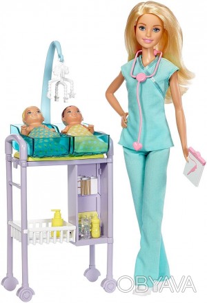 
Игровой набор Barbie "Педиатр", непременно, порадует вашу малышку и доставит ей. . фото 1