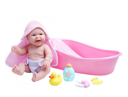 Пупс Новорожденный реалистичный малыш с розовой ванной La Newborn 8 Piece Reali. Київ. фото 1 Пупс Новорожденный реалистичный малыш с розовой ванной La Newborn 8 Piece Reali. Київ. фото 1