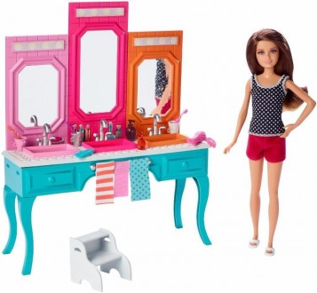 Barbie Барби сестры Шкипер кукла с ванной Тщеславия Sisters Skipper Doll. Київ. фото 1 Barbie Барби сестры Шкипер кукла с ванной Тщеславия Sisters Skipper Doll. Київ. фото 1