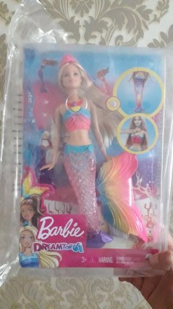 Barbie Кукла Барби Русалка Яркие огни со светящимся хвостом. Київ. фото 1 Barbie Кукла Барби Русалка Яркие огни со светящимся хвостом. Київ. фото 1