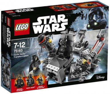 Lego Star Wars Превращение в Дарта Вейдера 75183. Київ. фото 1 Lego Star Wars Превращение в Дарта Вейдера 75183. Київ. фото 1