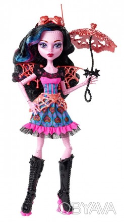 
Monster High Кукла Дракубекка Freaky Fusion Dracubecca Doll Персонаж: Дракулаур. . фото 1