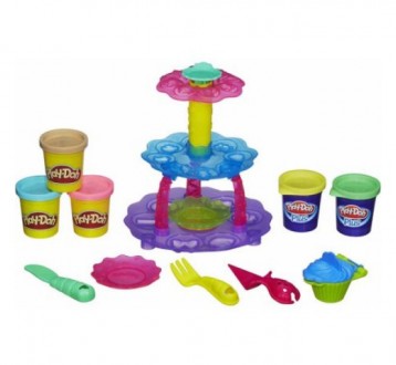 Игровой набор Плей До Башня из кексов Play-Doh Sweet Shoppe Cupcake Tower. Київ. фото 1 Игровой набор Плей До Башня из кексов Play-Doh Sweet Shoppe Cupcake Tower. Київ. фото 1