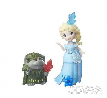 
Набор из 2 фигурок "Эльза и тролль" из серии Frozen "Little Kingdom" от бренда . . фото 1