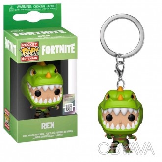 
Фигурка-брелок "Рекс" арт. 36971 серии "Fortnite" от американского бренда Funko. . фото 1