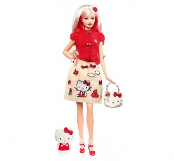Кукла Барби коллекционная Хеллоу Китти Barbie Hello Kitty Fashion. Київ. фото 1 Кукла Барби коллекционная Хеллоу Китти Barbie Hello Kitty Fashion. Київ. фото 1