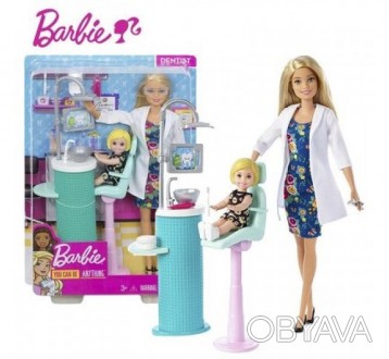 
 Набор кукла Барби стоматолог с аксессуарами и мебелью 
 
В набор Барби стомато. . фото 1