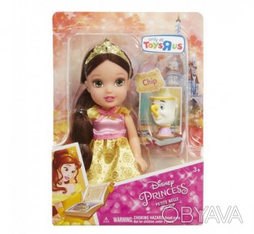 
Кукла малышка Белль Disney Princess Petite Toddler Doll - Belle and Chip. . фото 1