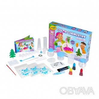 
Большой набор Крайола Химия Цвета Арктика Crayola Color Chemistry Set. 
 
	50 т. . фото 1