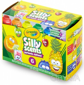 
Ароматные краски Крайола Crayola Silly Scents 6 цветов. Очень вкусные ароматы!
. . фото 1