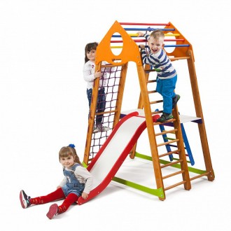 *Детский игровой спортивный комплекс Bambino Wood Plus 2 (Украина). Київ. фото 1 *Детский игровой спортивный комплекс Bambino Wood Plus 2 (Украина). Київ. фото 1