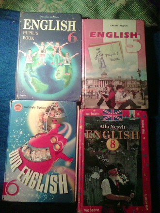 Продам учебники Английского языка с 1 по 11 класс. См. фото.
1 кл .Англійска мо. . фото 6