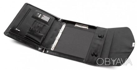 Деловая папка-портфель Jpb из эко кожи черная AK-08 black
Описание товара:
	Папк. . фото 1