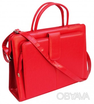 Деловая сумка-портфель Jpb из эко кожи красная TE-94 red
Описание товара:
	Портф. . фото 1