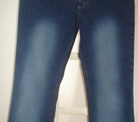 Классические женские джинсы, размер 48-50. Производитель - Турция. Материал: 97%. . фото 2
