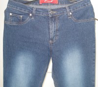 Классические женские джинсы, размер 48-50. Производитель - Турция. Материал: 97%. . фото 4