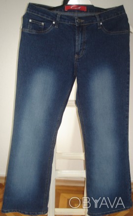 Классические женские джинсы, размер 48-50. Производитель - Турция. Материал: 97%. . фото 1