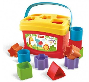 Fisher-Price Brilliant Basics Baby´s First Blocks Ведерко-сортер. Київ. фото 1 Fisher-Price Brilliant Basics Baby´s First Blocks Ведерко-сортер. Київ. фото 1