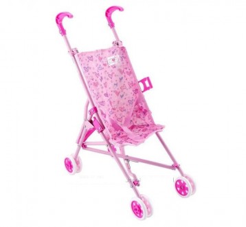 Прогулочная коляска трость You & Me Pink with Heart Print. Київ. фото 1 Прогулочная коляска трость You & Me Pink with Heart Print. Київ. фото 1