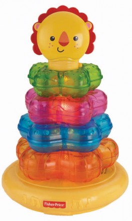 Развивающая музыкальная игрушка Пирамидка Львенок от Fisher-Price. Київ. фото 1 Развивающая музыкальная игрушка Пирамидка Львенок от Fisher-Price. Київ. фото 1