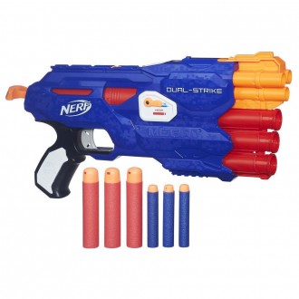 Пистолет Nerf Нерф Dual Strike Hasbro. Киев. фото 1 Пистолет Nerf Нерф Dual Strike Hasbro. Киев. фото 1
