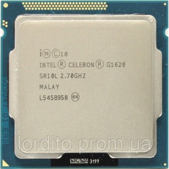Процессор Intel Celeron G1610 2.7GHz/5GT/s/2Mb 55W Socket 1155 - в идеале!!!. Токмак. фото 1 Процессор Intel Celeron G1610 2.7GHz/5GT/s/2Mb 55W Socket 1155 - в идеале!!!. Токмак. фото 1