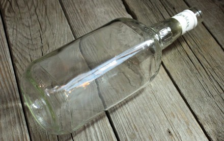 Пустая Бутылка «JIM BEAM» (Бутылка из под Виски ДЖИМ БИМ) 1000ml/1L
. . фото 6