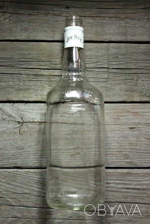 Пустая Бутылка «JIM BEAM» (Бутылка из под Виски ДЖИМ БИМ) 1000ml/1L
. . фото 1