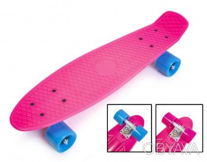 Пенни борд Penny Board "CRIMSON". Малиновый цвет
Ультра-модный и современный, ле. . фото 1