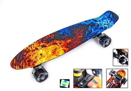 Penny Board "Fish" Fire and Ice.. Одеса. фото 1 Penny Board "Fish" Fire and Ice.. Одеса. фото 1