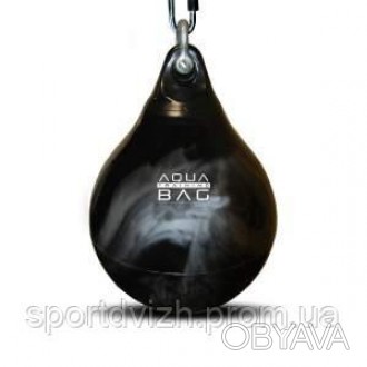 Водоналивной боксерский мешок Aqua Training Bag "Haymaker Black" 54 кг полностью. . фото 1