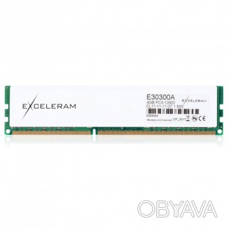 Модуль памяти для компьютера DDR3 4GB 1600 MHz Heatsink: white Sark eXceleram (E. . фото 1