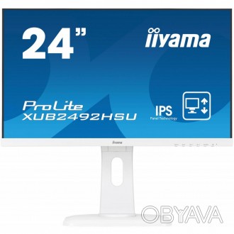 Монитор iiyama XUB2492HSU-W1
Диагональ дисплея - 23.8", Тип матрицы - IPS, Макси. . фото 1