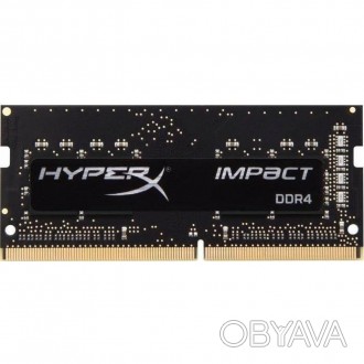Модуль памяти для ноутбука SoDIMM DDR4 4GB 2400 MHz HyperX Impact Kingston (HX42. . фото 1