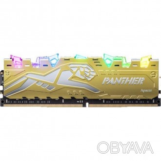 Модуль памяти для компьютера DDR4 8GB 3000 MHz Panther Rage RGB Silver-Golden Ap. . фото 1