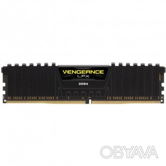 Модуль памяти для компьютера DDR4 16GB 2400 MHz Vengeance LPX Black CORSAIR (CMK. . фото 1