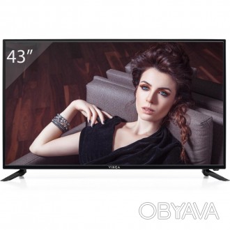 Телевизор Vinga L43FHD23B
LED - телевизор, 43", 1920 x 1080, цифровой DVB-T, циф. . фото 1