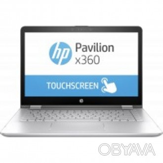 Ноутбук HP Pavilion x360 (7SB18EA)
Диагональ дисплея - 14", разрешение - FullHD . . фото 1