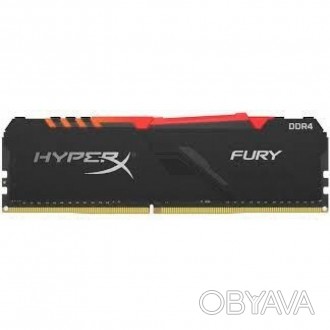 Модуль памяти для компьютера DDR4 16GB 3000 MHz HyperX Fury Black Kingston (HX43. . фото 1