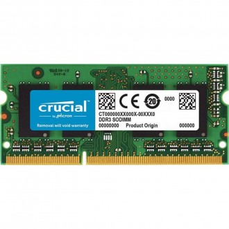Модуль памяти для ноутбука SoDIMM DDR3 4GB 1866 MHz MICRON (CT51264BF186DJ). Киев. фото 1 Модуль памяти для ноутбука SoDIMM DDR3 4GB 1866 MHz MICRON (CT51264BF186DJ). Киев. фото 1