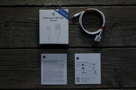 Кабель Apple Lightning to USB 2.0 (1m) (MD818ZM/A) Model A1480

- Описание:

. . фото 5